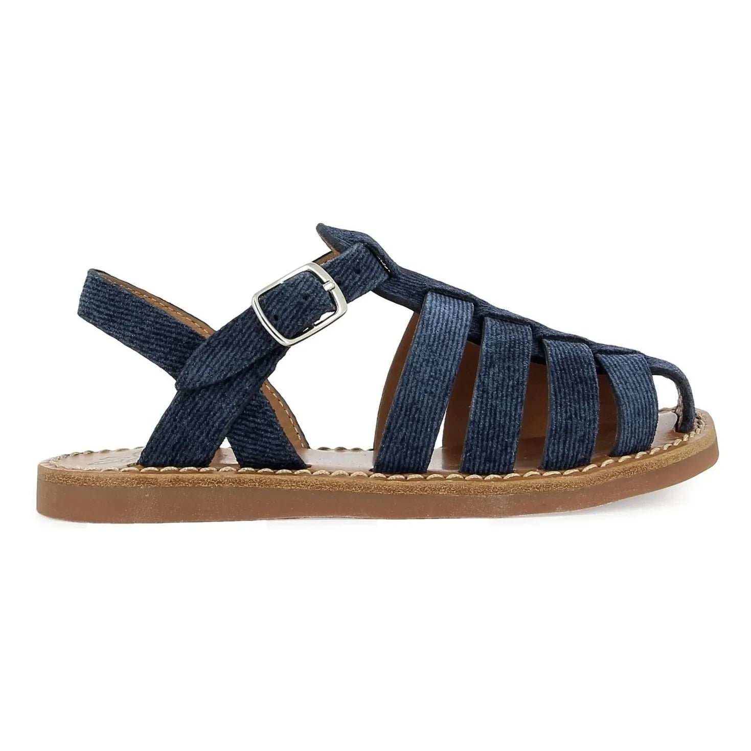 Pom d'Api - Sandalia Beach-Stitch Dad | Vaquero