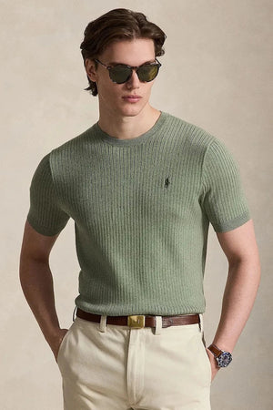 Jersey de algodón de manga corta para hombre Polo Ralph Lauren