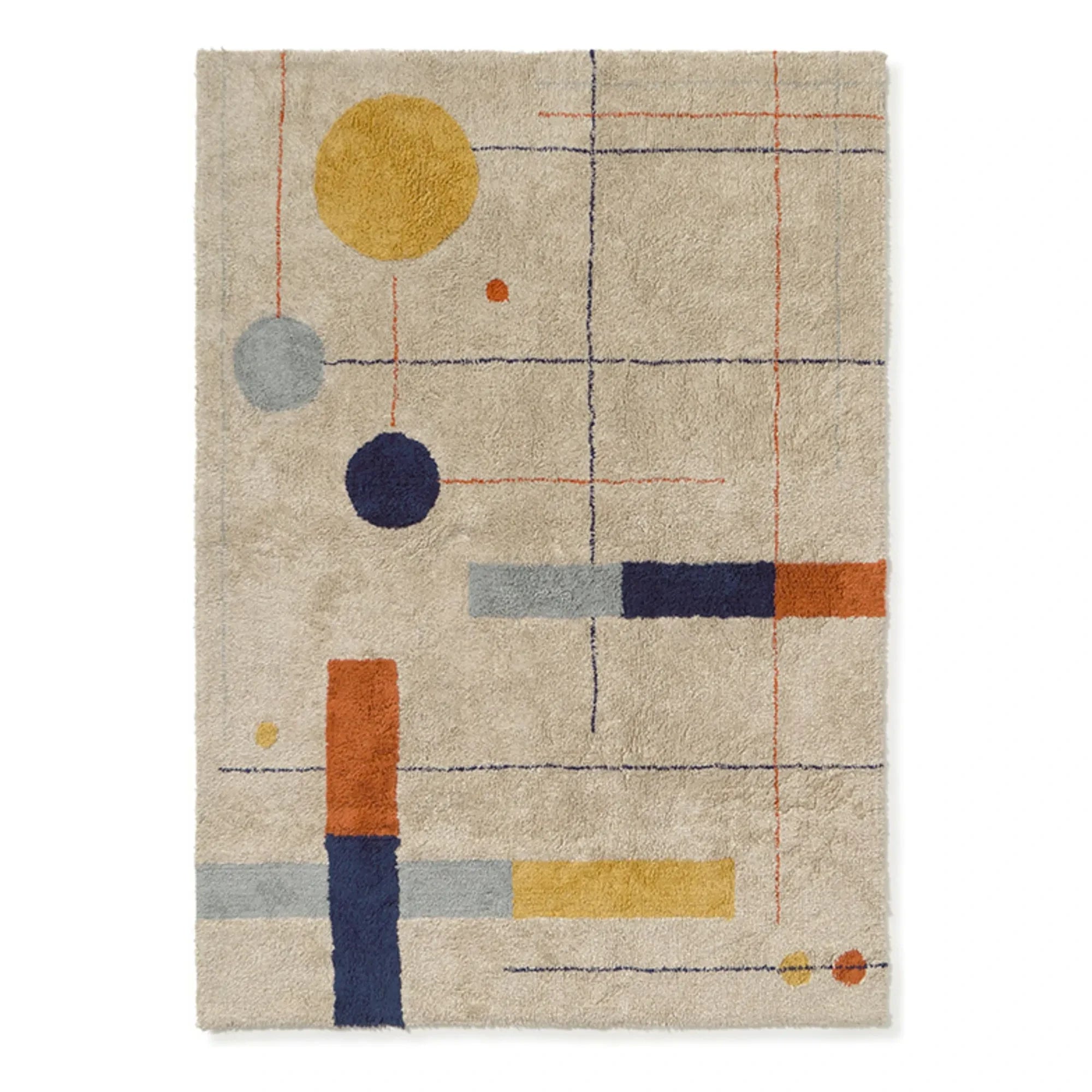 Lorena Canals - Alfombra de diseño geométrico | Beige