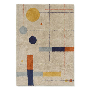 Lorena Canals - Alfombra de diseño geométrico | Beige