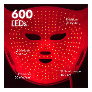 Nooance - Mascarilla facial LED Elite X600