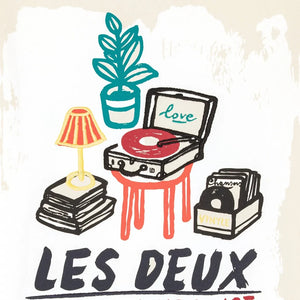Les Deux - Les Deux Organik Pamuklu Platesli Sweatshirt | Krem