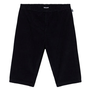 Petit Bateau - Pantalones de pana para bebé | Azul Marino