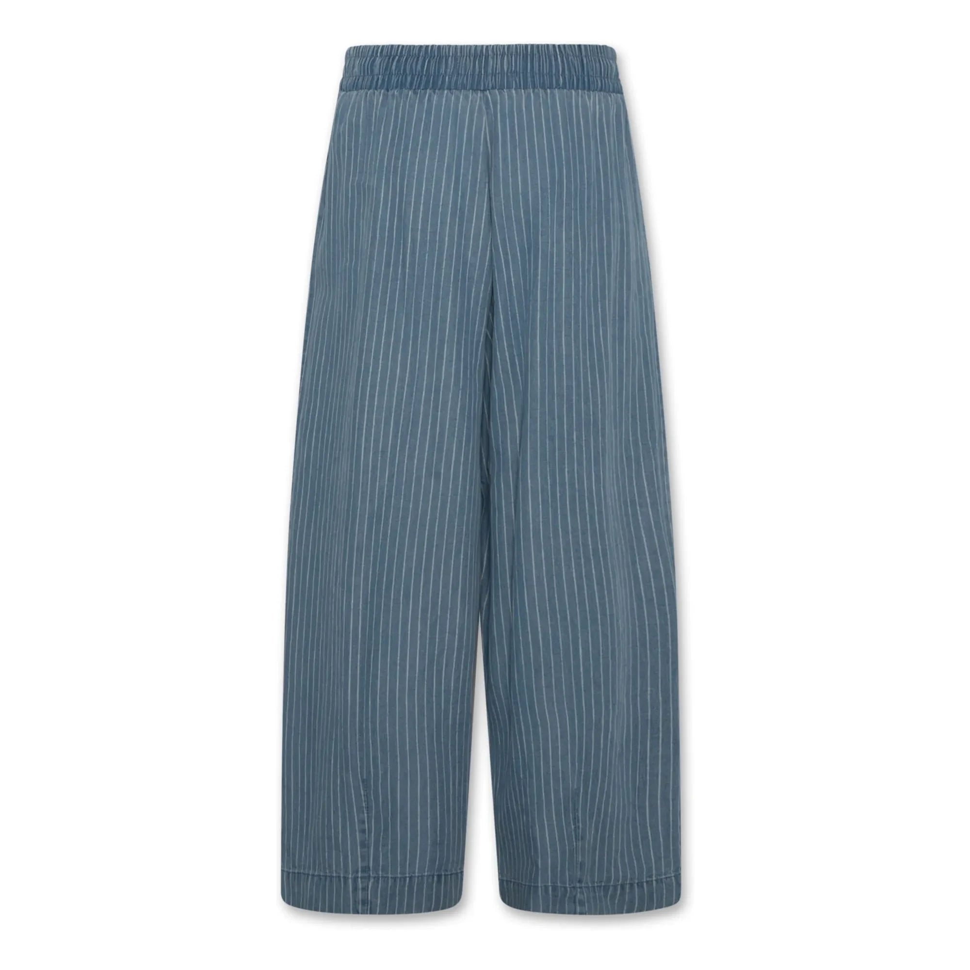 AO76 - Pantalón de rayas Asa | Azul