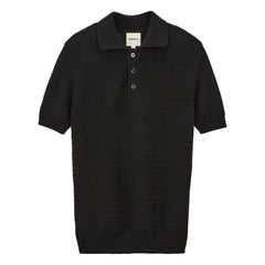 Noyoco - Polo de algodón orgánico Haring | Negro