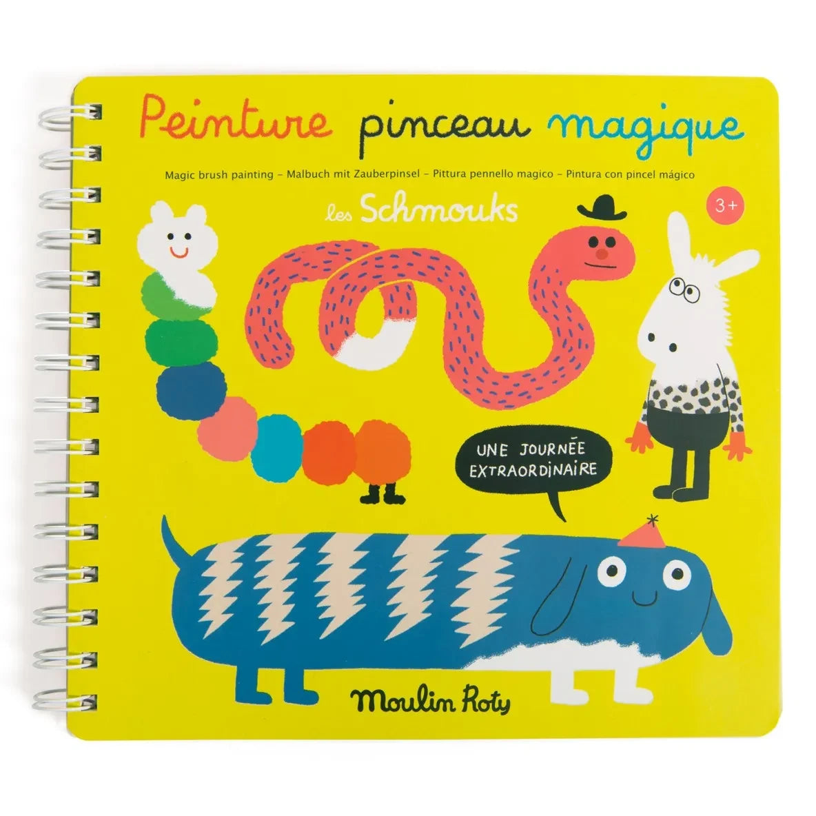 Moulin Roty - Pintura con pincel mágico - Los Schmouks