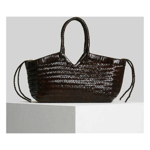 Vipera - Bolso tote Crudelia de piel | Chocolate