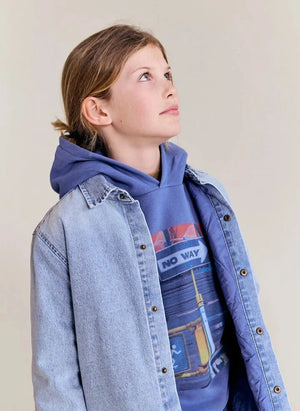 AO76 - Lou Denim Overshirt | Denim Claro