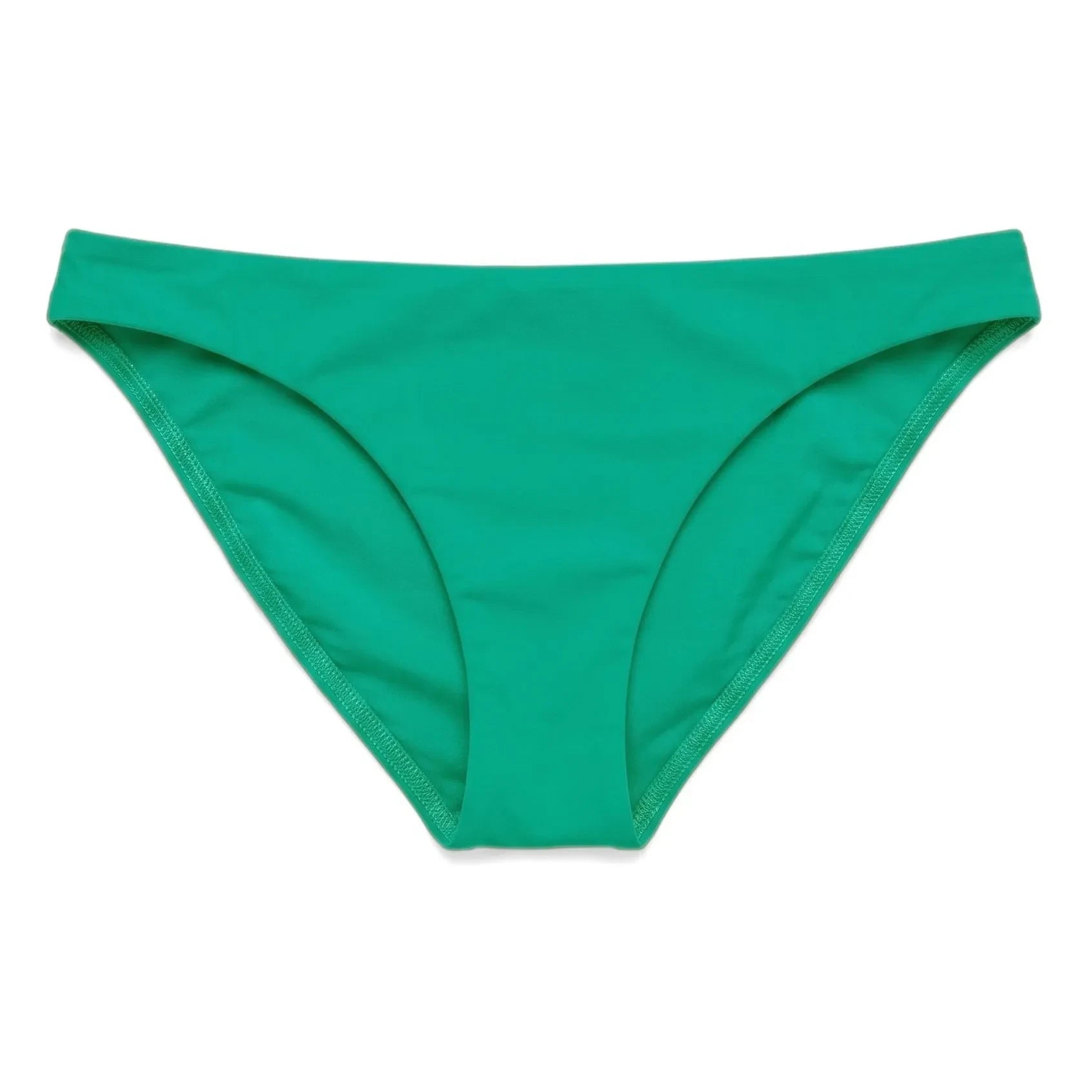 Smallable Mujer - bañador-culotte Lisa | Verde esmeralda