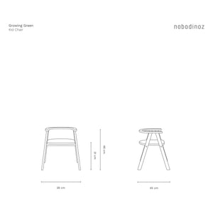 Nobodinoz - Silla verde evolutiva | Azul
