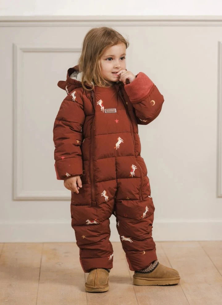 Töastie - Chaqueta de montaigne impermeable hecha de fibras recicladas | Terracota