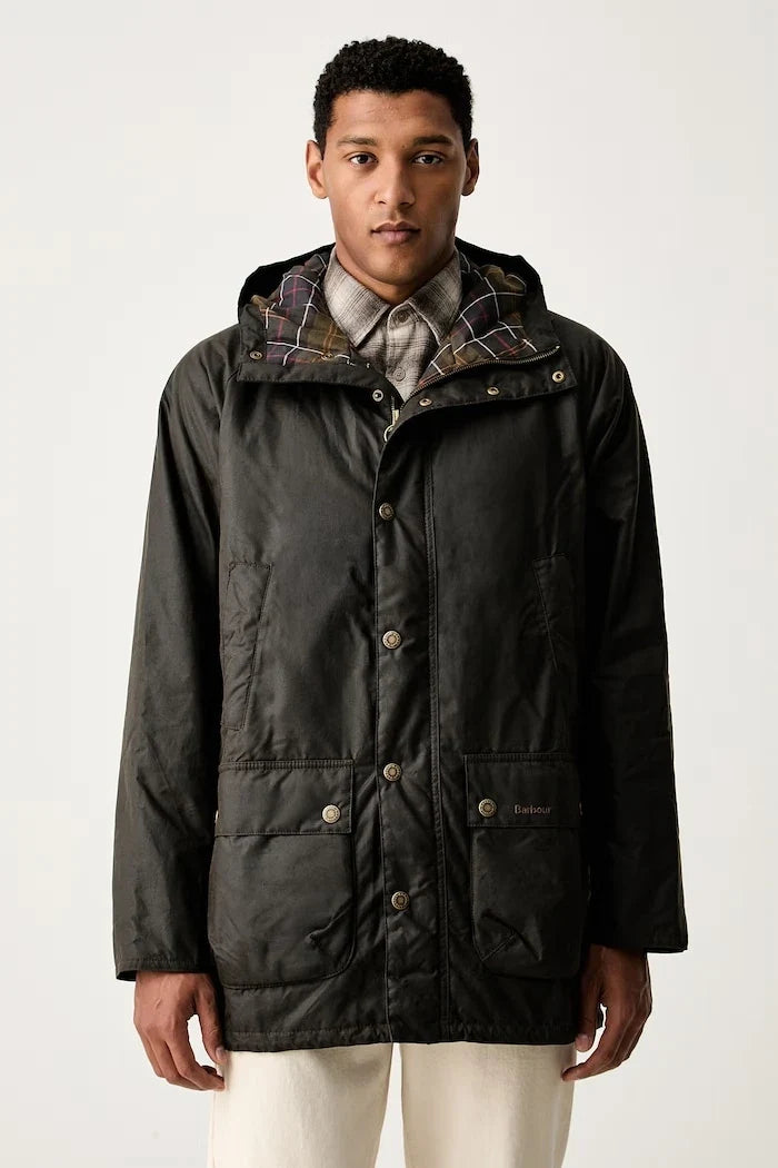 Chaqueta Barbour Bedale de hombre encerada