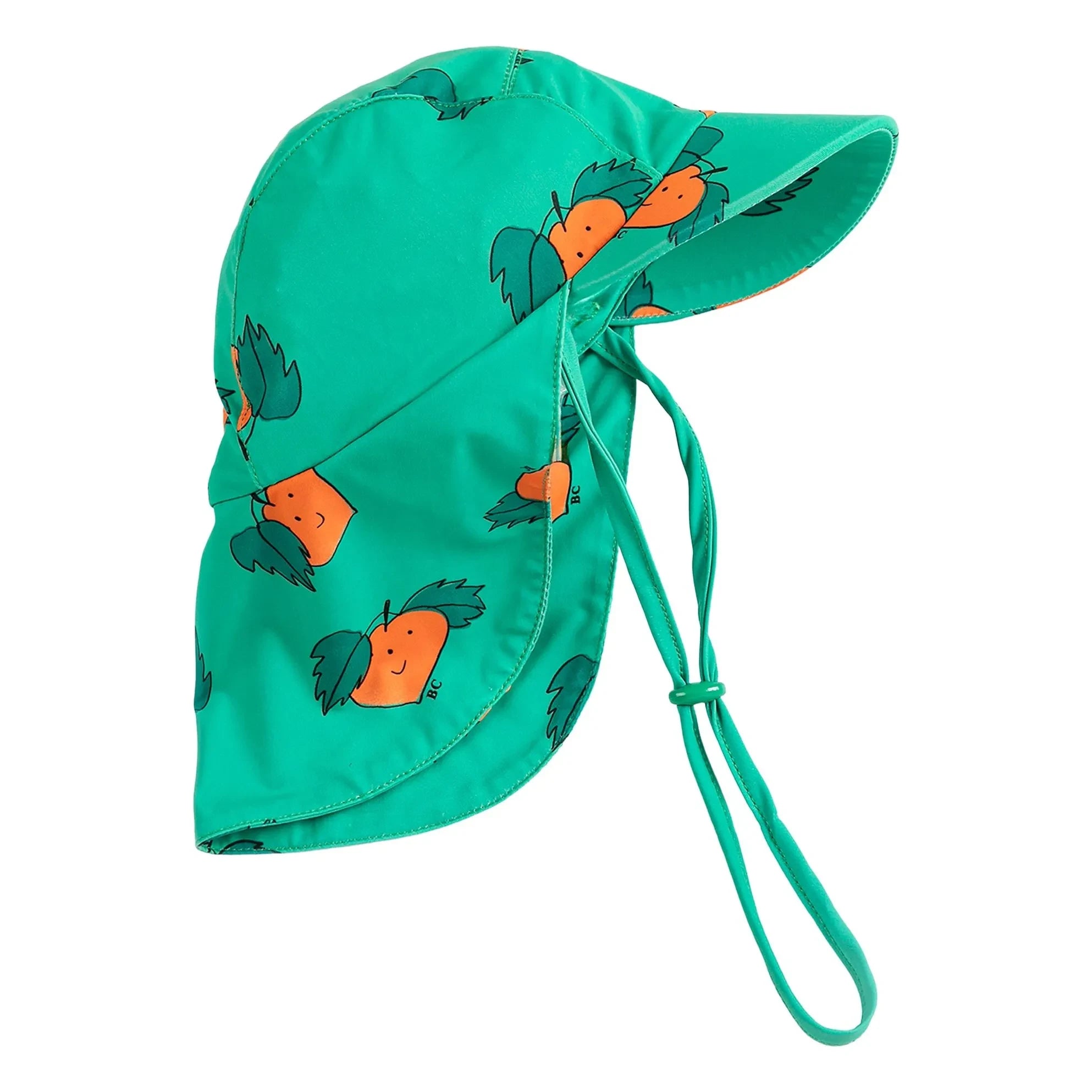 Bobo Choses - Gorro de baño de bebé naranja | Verde