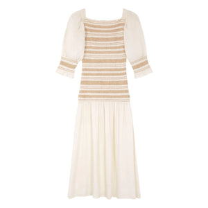 Maria de la Orden - Livia Vestido de Algodón | Blanco