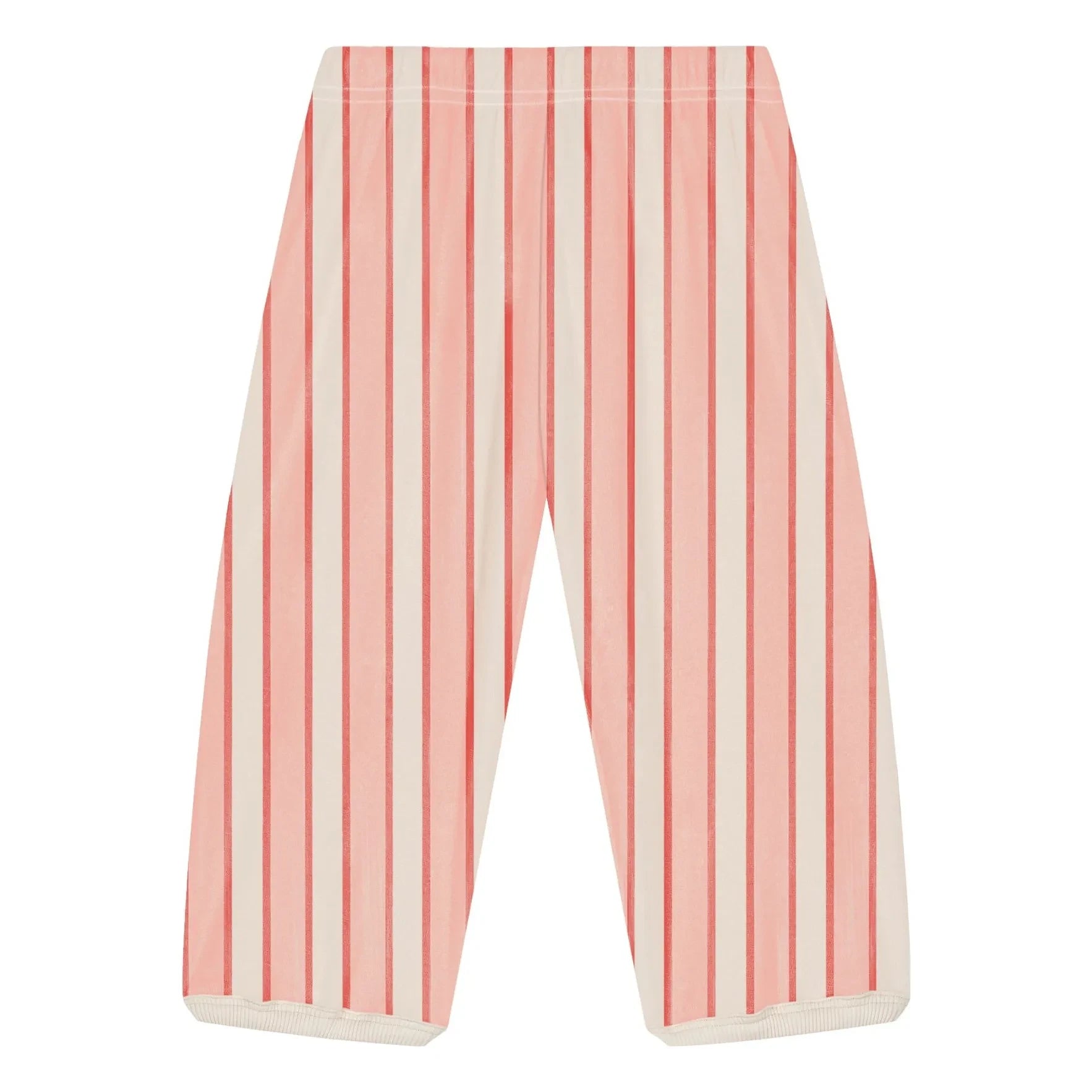 Studio Bohème - Pantalón Porgy de Algodón Orgánico a Rayas | Rosa