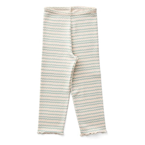 Soor Ploom - Mallas Capri de Algodón Orgánico Ola | Salvia