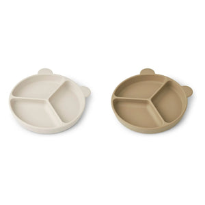 Liewood - Platos Antideslizantes Stacy - Set de 2 | Arena