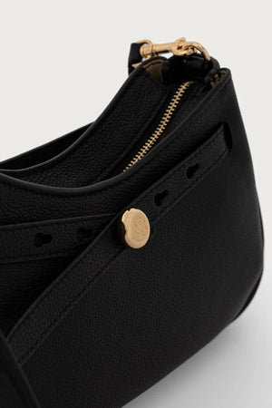 Bolso bandolera de piel Tory Burch Romy Zip para mujer