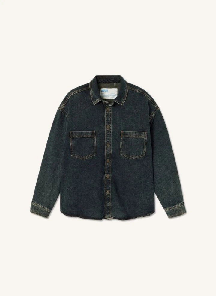 American Vintage - Lydbay Camisa de algodón de corte holgado | Negro