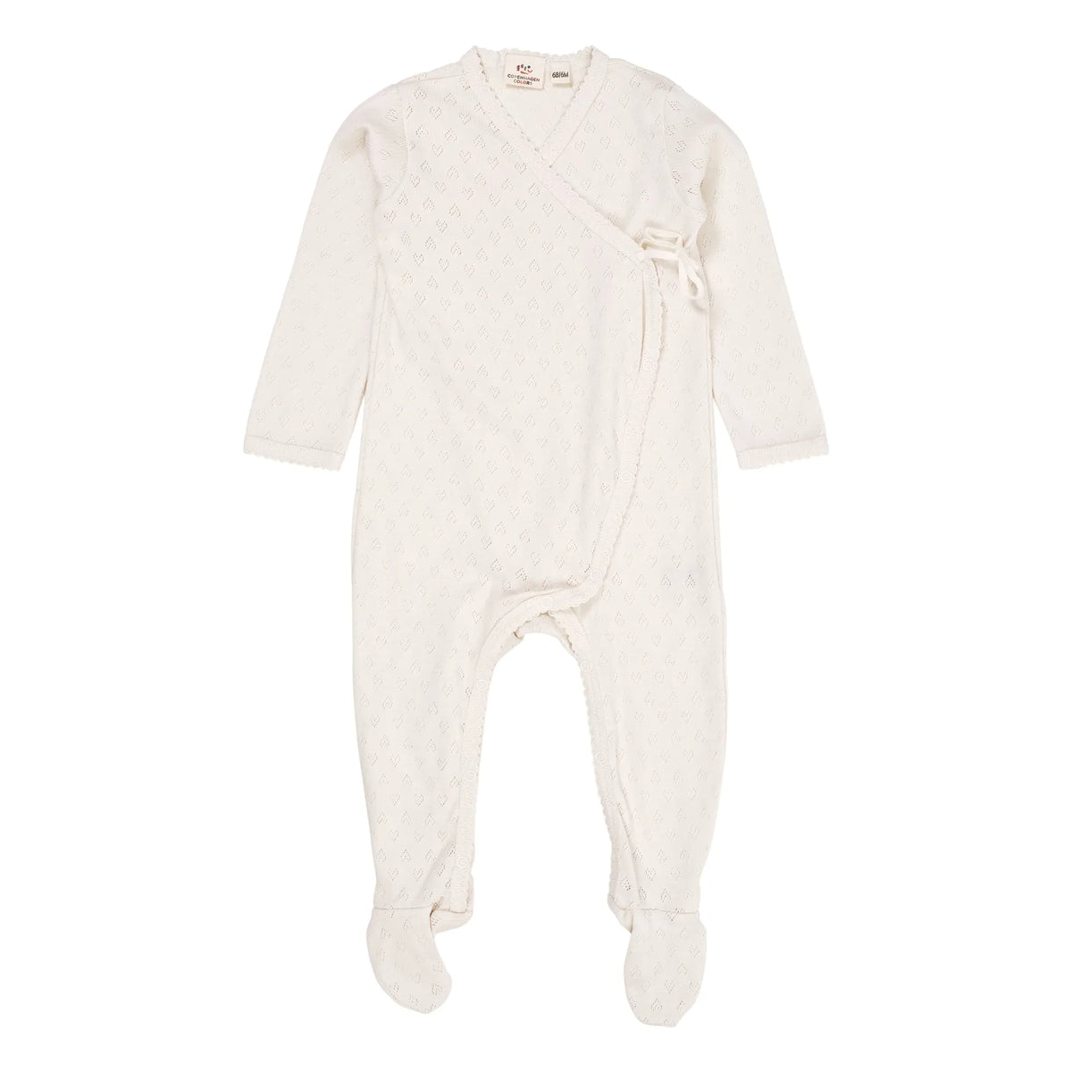 Copenhagen Colors - Pijama de punto inglés de algodón orgánico | Crema