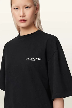 Camiseta oversize de algodón AllSaints HALIS para mujer