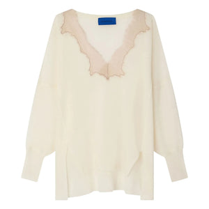 Mes Demoiselles - Jersey de lana Aera | Marfil