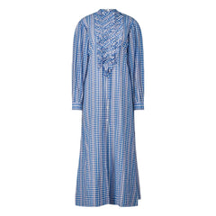 Laurence Bras - Magrita Vestido de Algodón | Azul