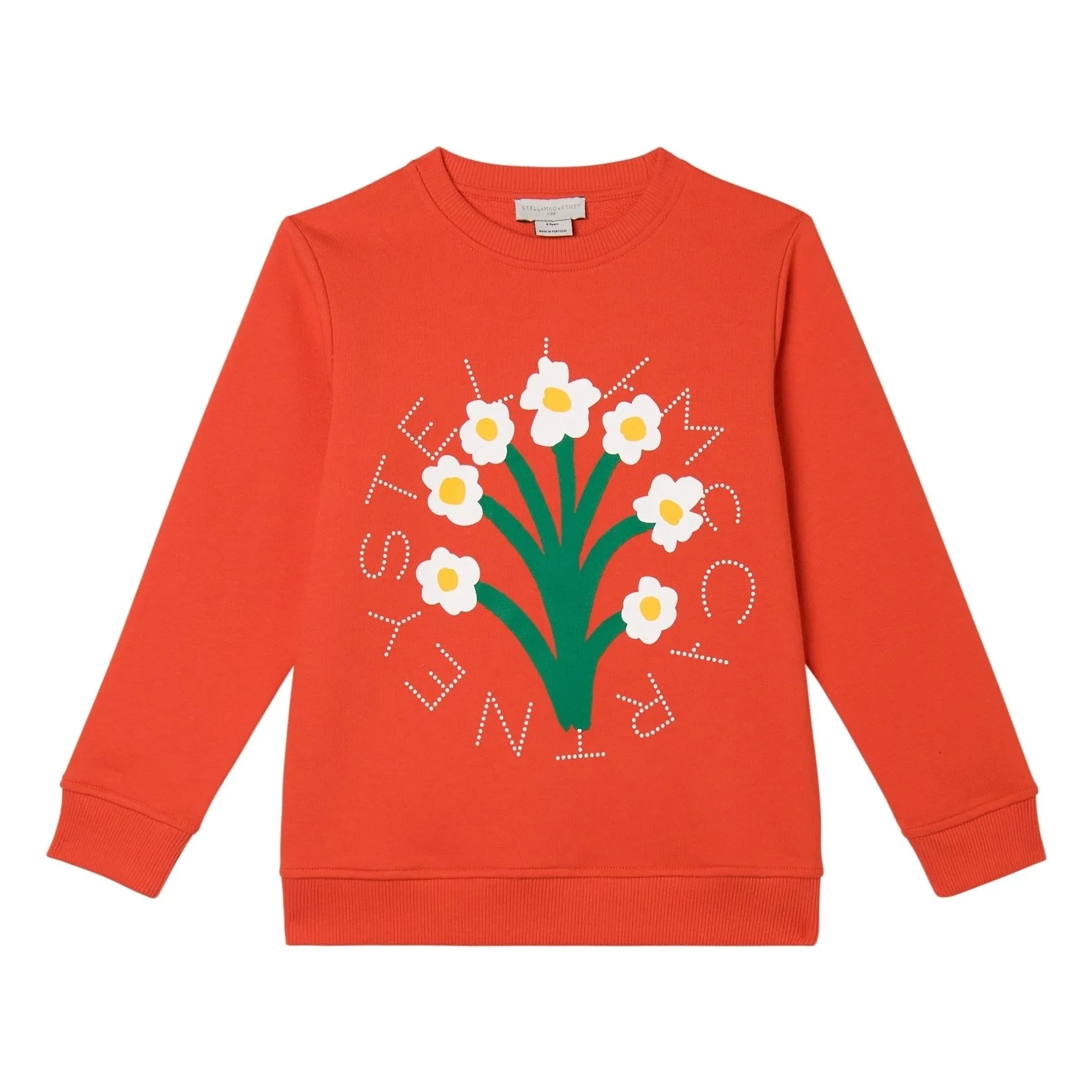 Stella McCartney Kids - Sudadera Ramo de flores | Rojo