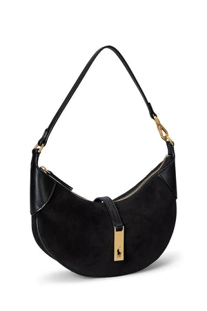 Bolso hobo de cuero Polo Ralph Lauren para mujer