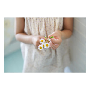 Soor Ploom - Vestido Delilah Fleurie de algodón orgánico | Crudo