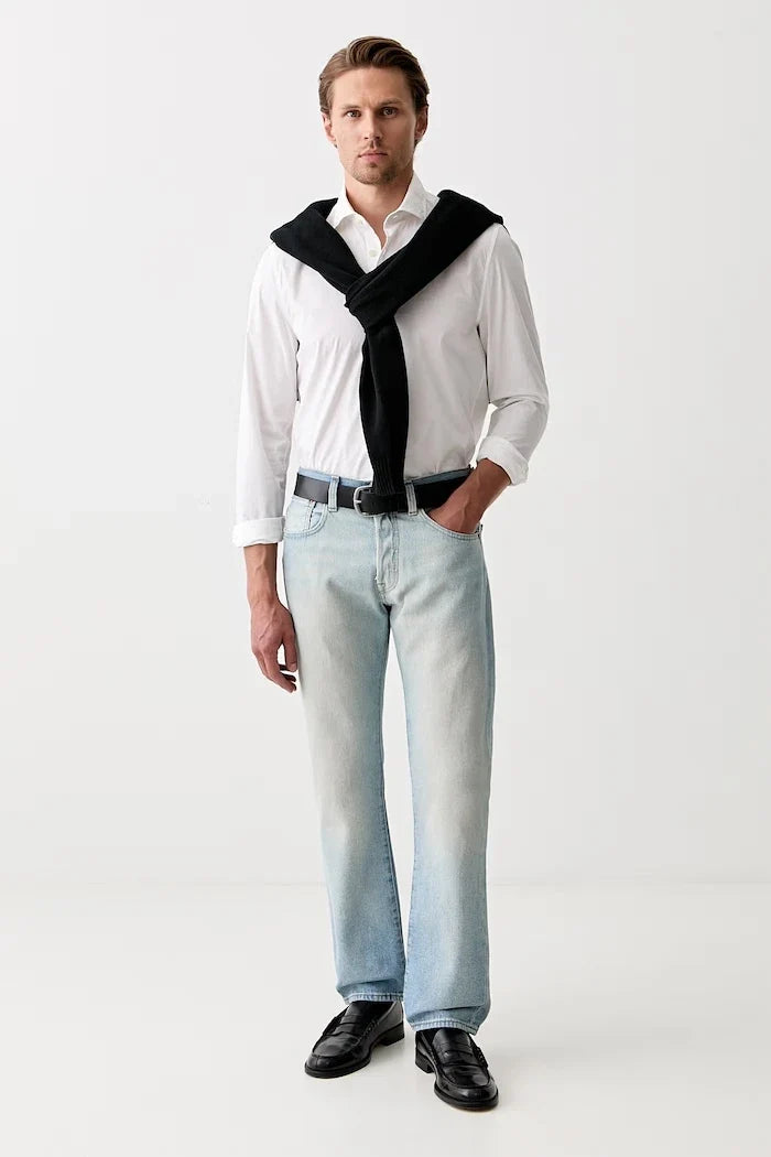 Camisa elástica de algodón para hombre Marc O'Polo