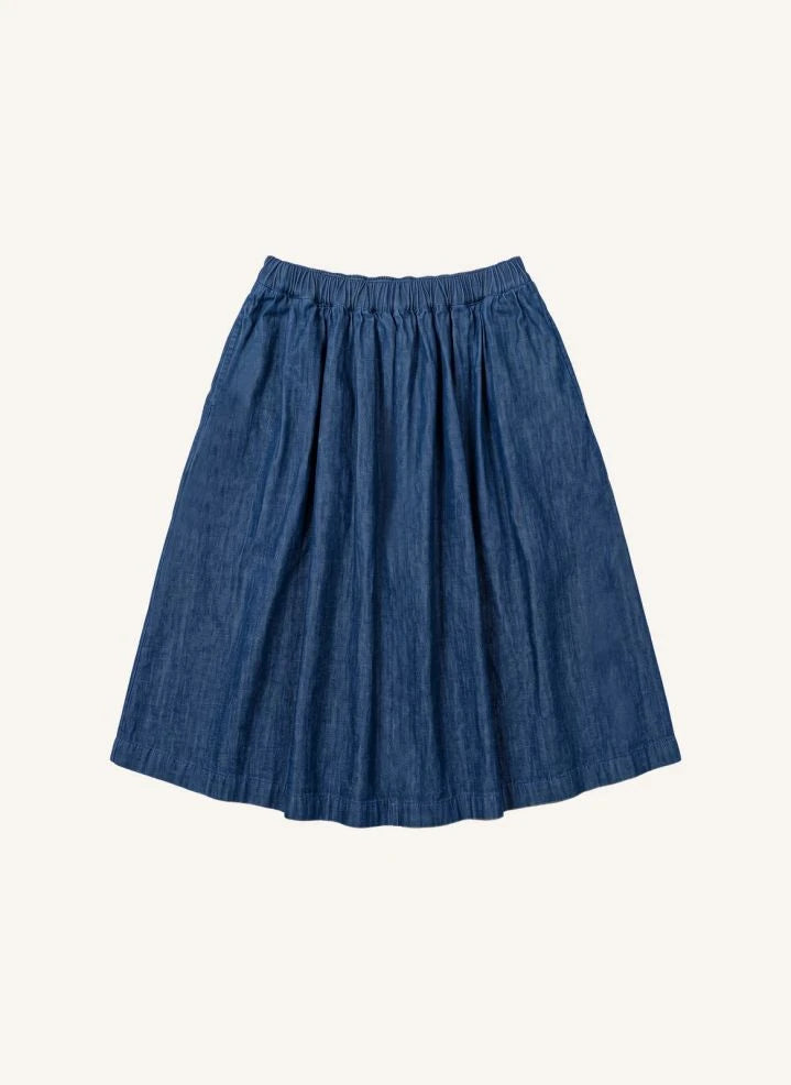 Smallable Kid - Falda de mezclilla Tina | Denim brut