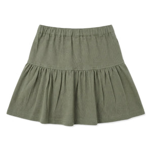 Hundred Pieces - Falda Kaya Fleurie | Verde almendra