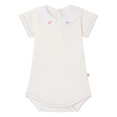 Bonpoint - Body de cisne de algodón orgánico | Crema