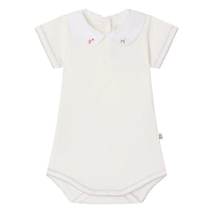 Bonpoint - Body de cisne de algodón orgánico | Crema