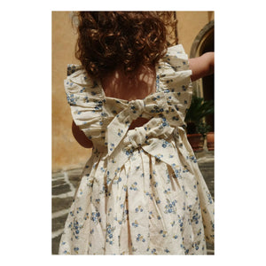 Konges Sløjd - Vestido de algodón orgánico Cianna | Crudo