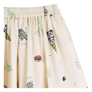 Kenzo - Falda Happy Sweet Panda | Crudo