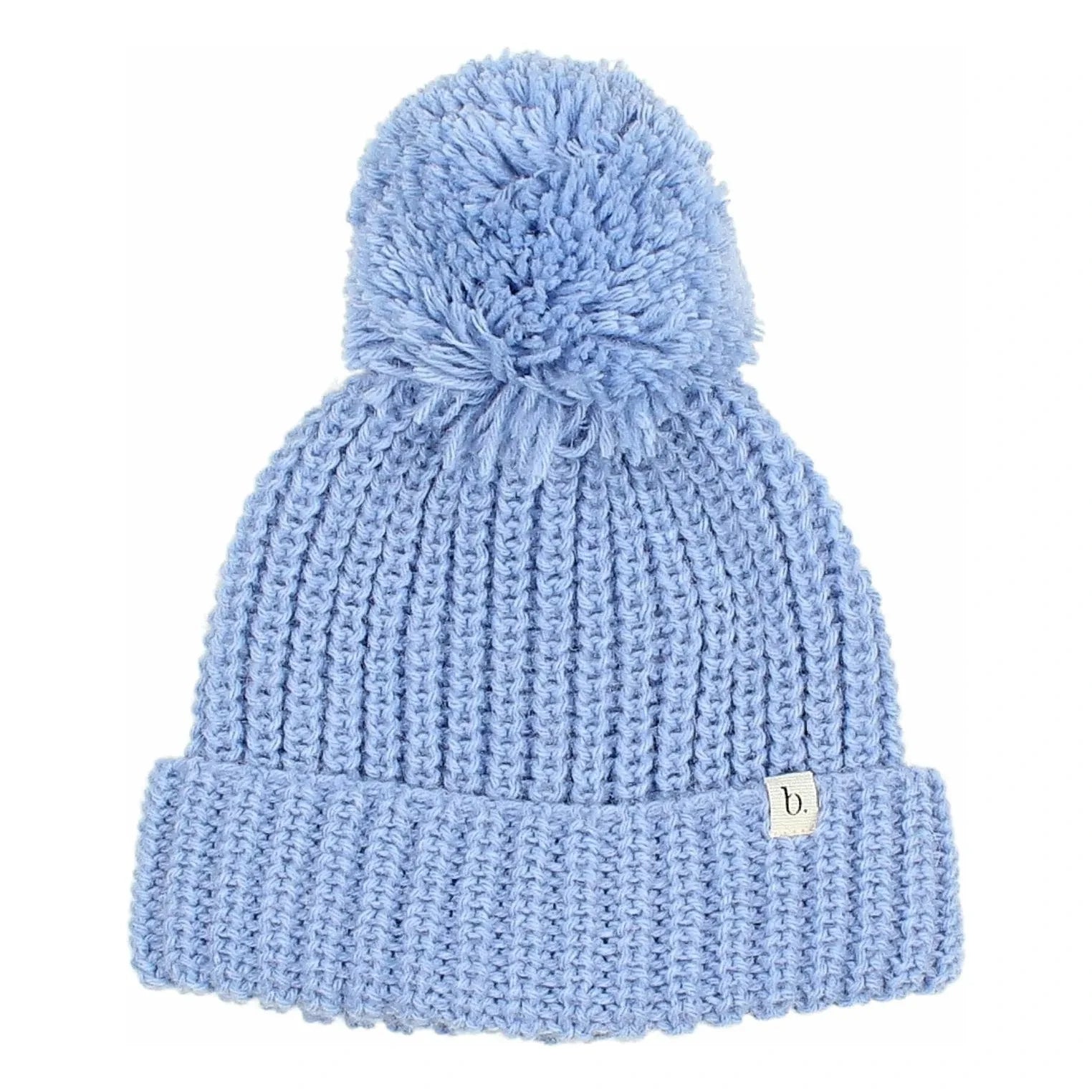 Búho - Gorro de alpaca de lana | Azul
