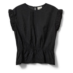 Sofie Schnoor - Top sin mangas con volantes Samilia | Negro