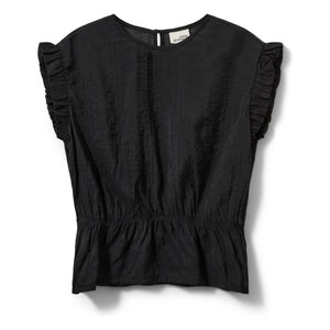 Sofie Schnoor - Top sin mangas con volantes Samilia | Negro