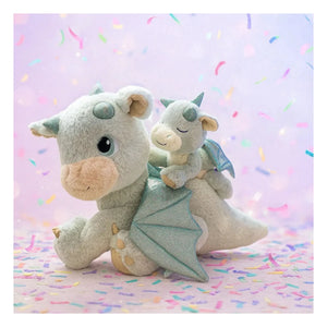 Olli Ella - Peluche de dragón Volt | Verde