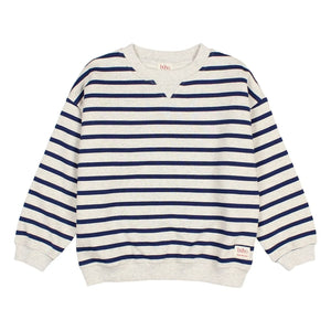 Búho - Sudadera de algodón orgánico Sailor | Azul marino