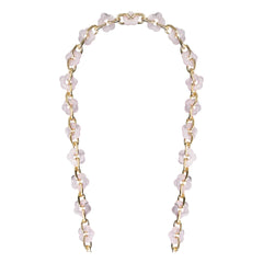 LaCoqueFrançaise - Cassy Cadena Larga Flores 120 cm | Rosa