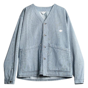 Wooden Store - Cárdigan chaqueta Loco | Azul grisáceo