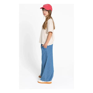 Smallable Kid - Camiseta Liv Algodón orgánico | Crema