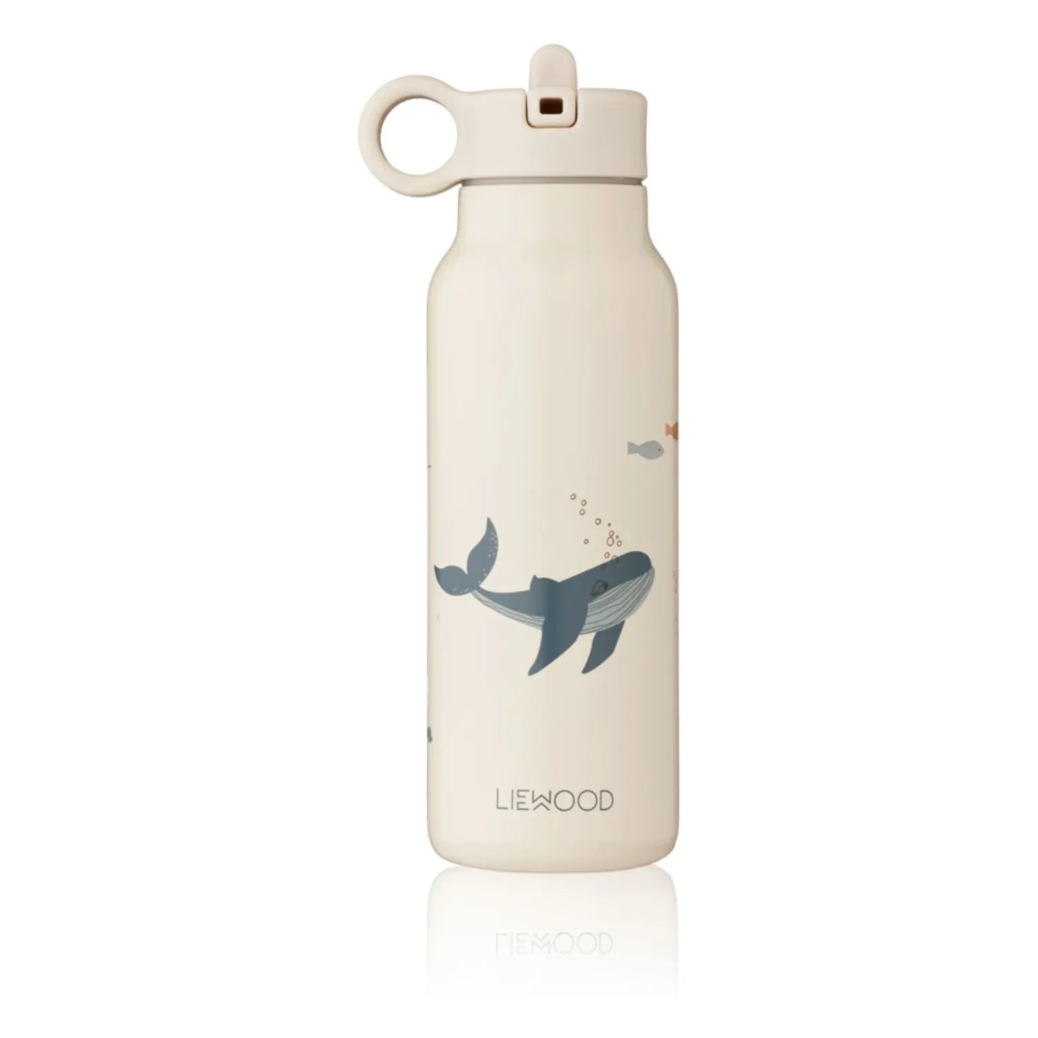 Liewood - Botella de agua de acero inoxidable Falk - 350 ml | Marisco/Arena