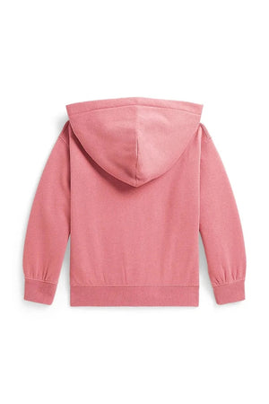 Sudadera con capucha y cremallera de algodón Polo Ralph Lauren para niños
