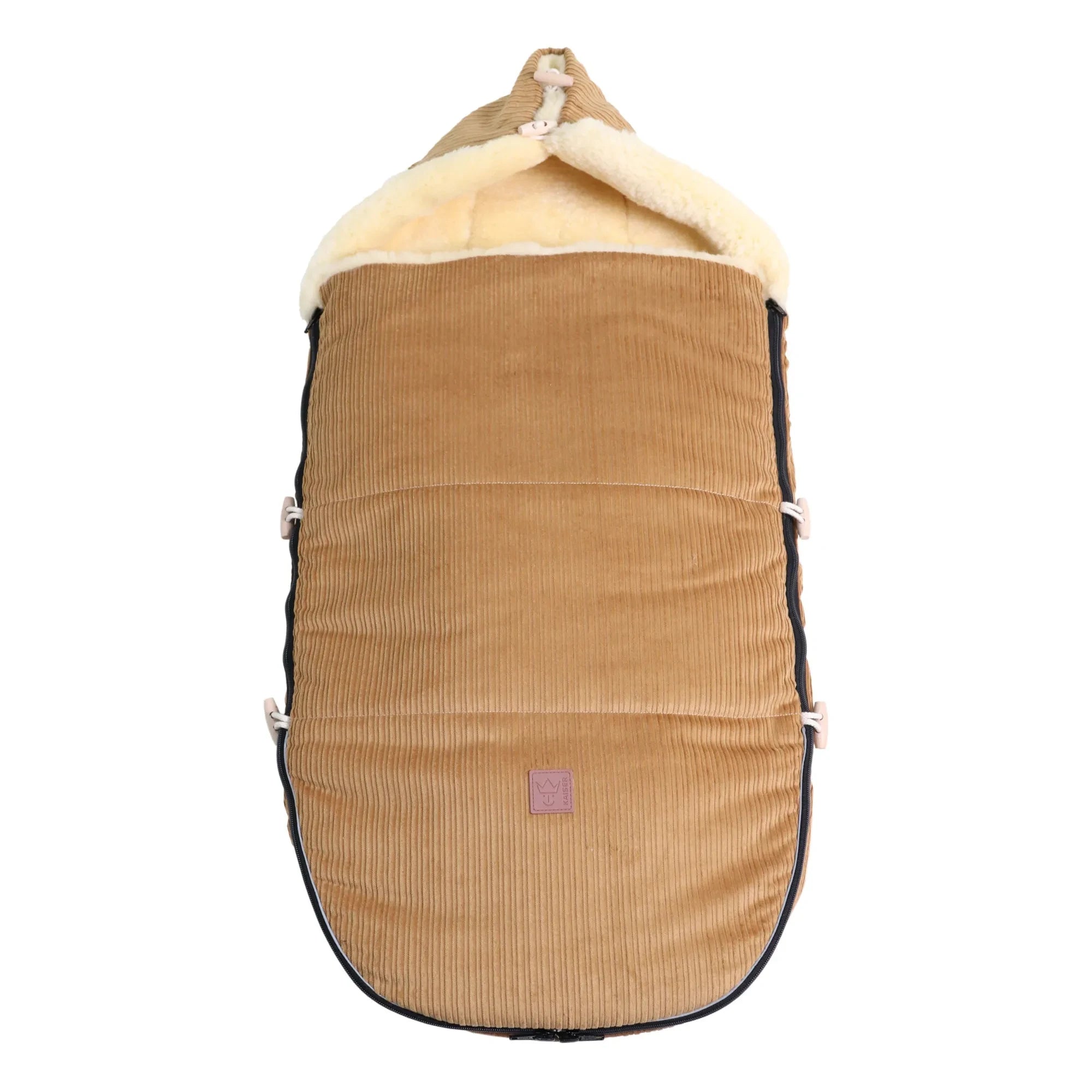 Kaiser - Saco universal para los pies de cordero Filius | Camel