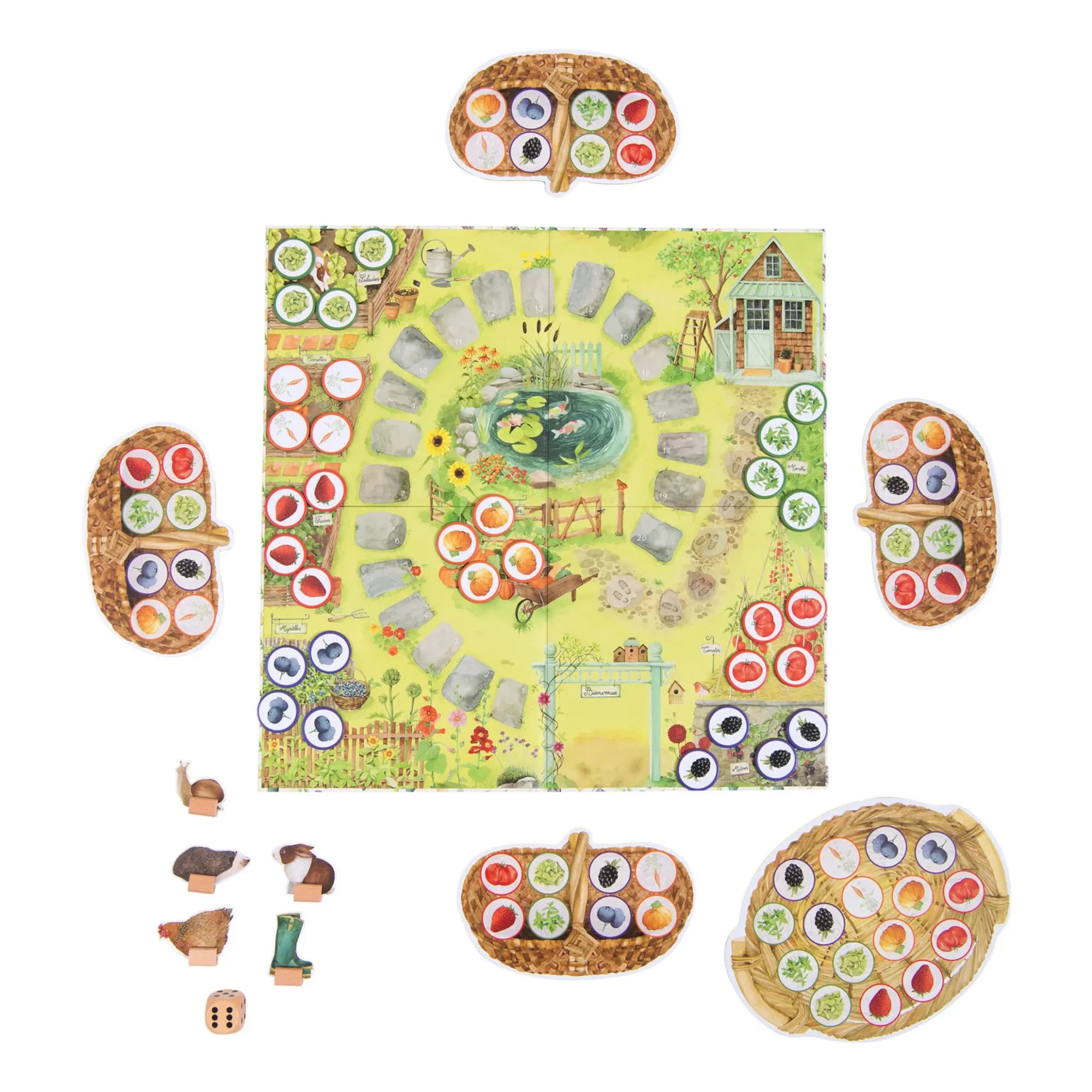 Moulin Roty - Juego de picnic en el jardín