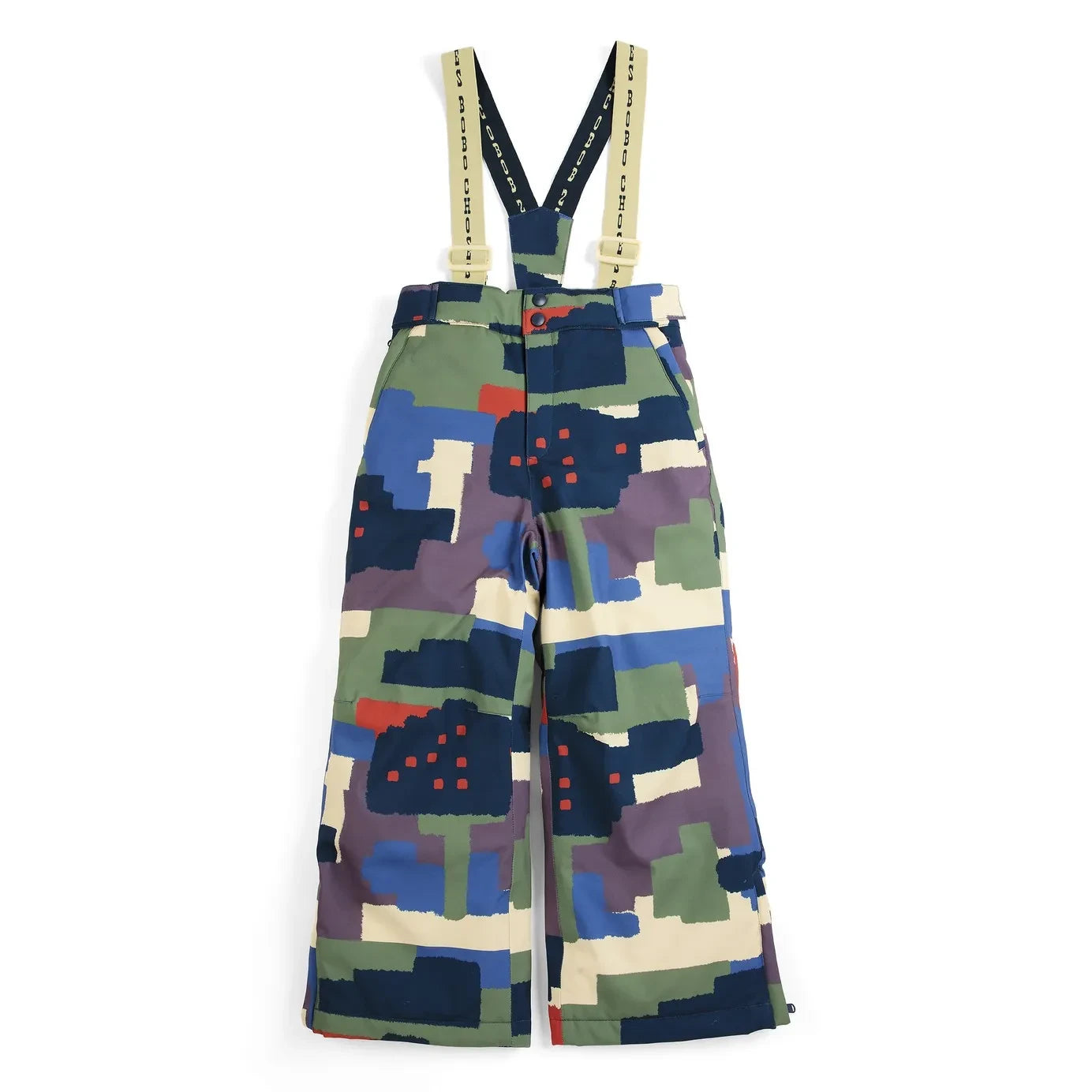 Bobo Choses - Pantalón de esquí de camuflaje de fibra reciclada | Caqui